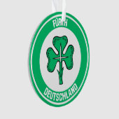 Fürth Round Emblem Ornament (Vorderseite)