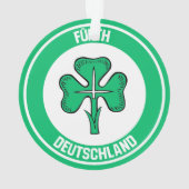 Fürth Round Emblem Ornament (Rückseite)