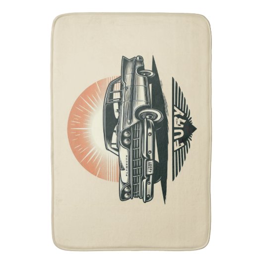 Fury Badematte (Vorderseite Vertikal)