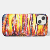 Fury Fires iPhone Hülle (Rückseite (Horizontal))