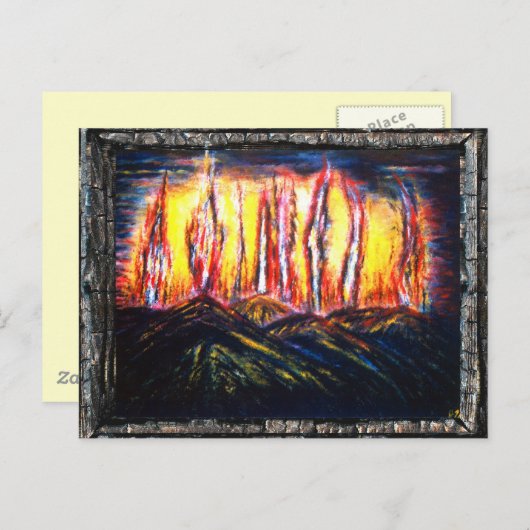 Fury Fires Postkarte (Vorne/Hinten)