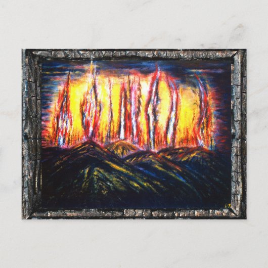 Fury Fires Postkarte (Vorderseite)