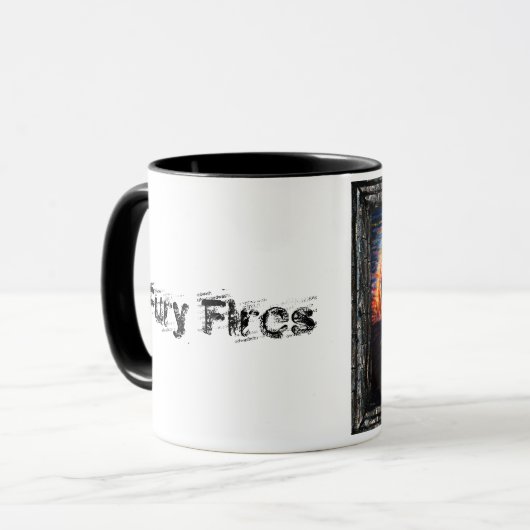 Fury Fires Tasse (Vorderseite Links)