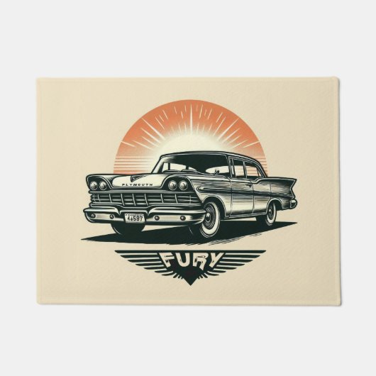 Fury Fußmatte (Vorderseite)