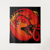 Fury of the Celestial Dragon Wandteppich (Vorderseite)