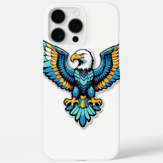 Fury of the Patriot Eagle" Case-Mate iPhone Hülle (Rückseite)