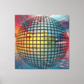 Fury of the World - Abstrakte Welt in Turmoil Leinwanddruck (Vorderseite)