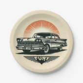 Fury Pappteller (Vorderseite)