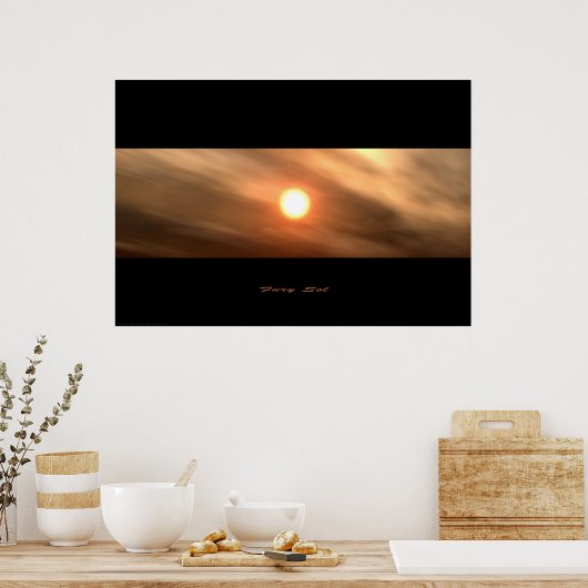 Fury Sol Poster (Küche)