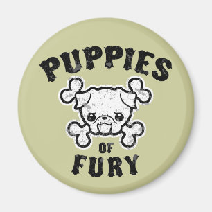 Fury-Welpen Magnet