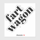 Furz Autoaufkleber Aufkleber (Blatt)