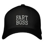 FURZ BOSS hat Bestickte Baseballkappe (Vorderseite)