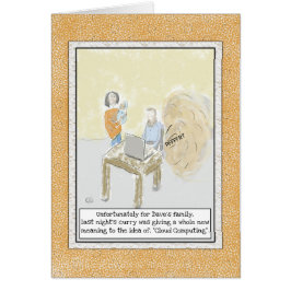 Furz Cartoon Geburtstagskarte für Männer