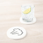 Furz Cloud Getränkeuntersetzer (Seite)