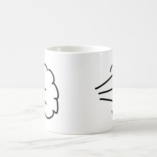 Furz Cloud Kaffeetasse (Mittel)