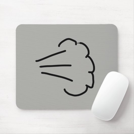 Furz Cloud Mousepad (Mit Mouse)