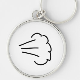 Furz Cloud Schlüsselanhänger