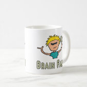 Furz des Gehirns Kaffeetasse (VorderseiteRechts)