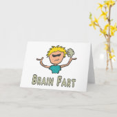 Furz des Gehirns Karte (Gelbe Blume)