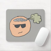 Furz des Gehirns Mousepad (Mit Mouse)