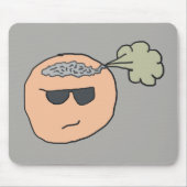 Furz des Gehirns Mousepad (Vorne)
