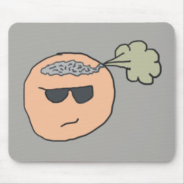 Furz des Gehirns Mousepad