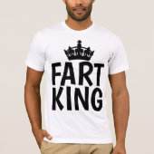 FURZ KING Funny Men's T - Shirt (Vorderseite)