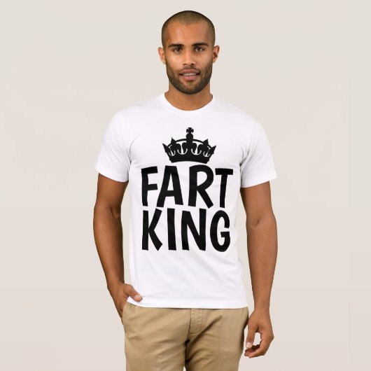 FURZ KING Funny Men's T - Shirt (Vorne ganz)