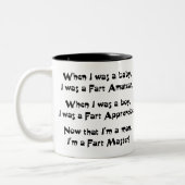 Furz Master Zweifarbige Tasse (Links)