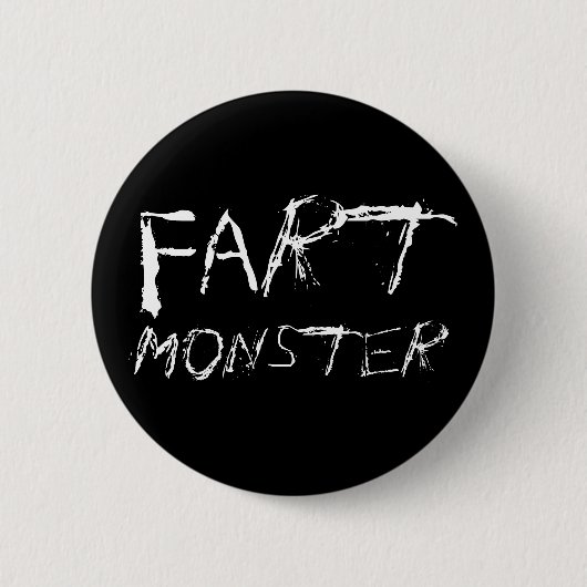 Furz Monster Button (Vorderseite)