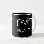 Furz Monster Zweifarbige Tasse (VorderseiteRechts)