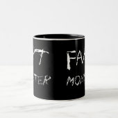 Furz Monster Zweifarbige Tasse (Mittel)