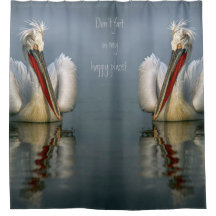 Furz nicht an meinem glücklichen Ort! Duschvorhang