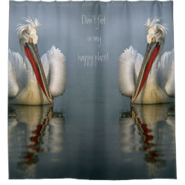 Furz nicht an meinem glücklichen Ort! Duschvorhang