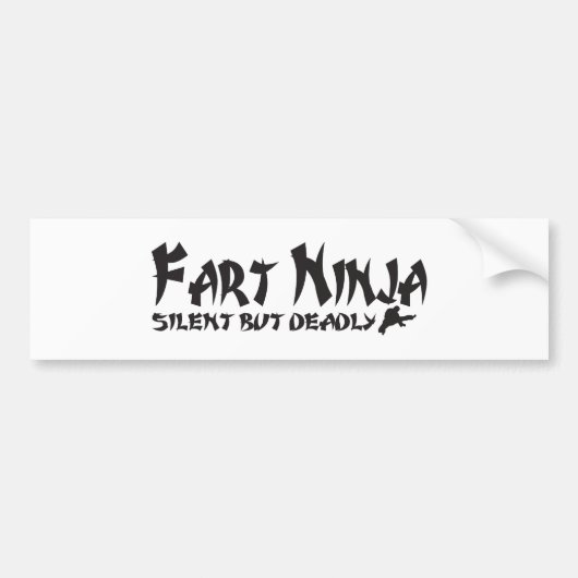 FURZ NINJA AUTOAUFKLEBER (Vorne)