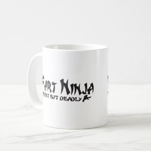 FURZ NINJA KAFFEETASSE (Vorderseite Links)