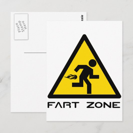 Furz Postkarte (Vorne/Hinten)