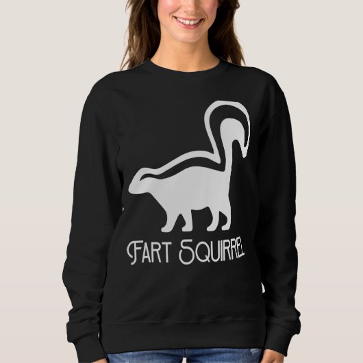 Furz Squirrel Skunk Animal 1 Sweatshirt (Vorderseite)