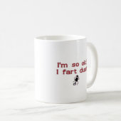 Furz-Staub-Tasse Kaffeetasse (VorderseiteRechts)