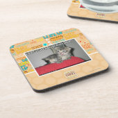 Furzen I in yor gen'ral direkshun Getränkeuntersetzer (Linke Seite)