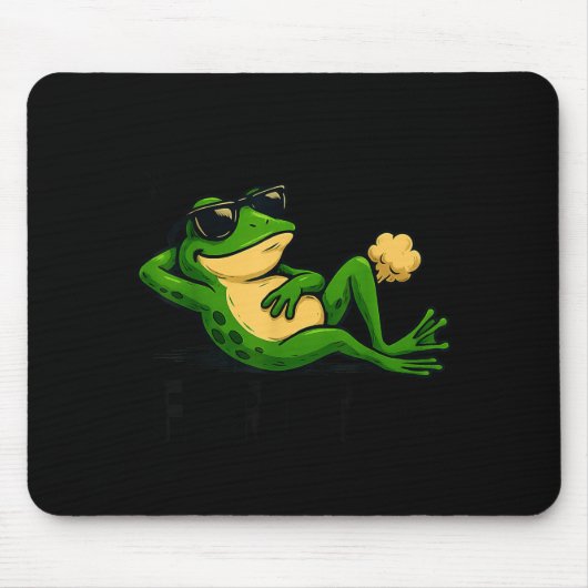 Furzen manchmal Frosch einfach Club Mousepad (Vorne)