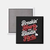 Furzen mit Brustwarzen Magnet (Vorderseite/Rückseite)