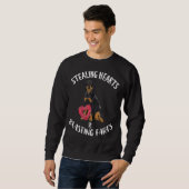 Furzen Rottweiler Valentin Stealing Hearts Blastin Sweatshirt (Vorne ganz)