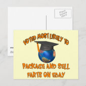 Furzen verkaufen postkarte (Vorne/Hinten)