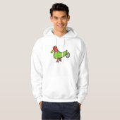 Furzende Ente Hoodie (Vorne ganz)