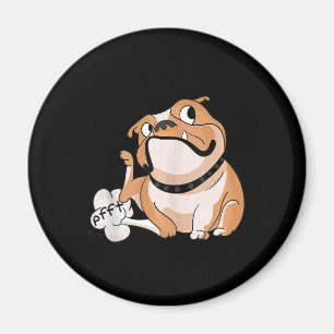 Furzender Pitbull-Liebhaber Lustiger Bulldoggen-Hu Magnet