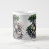 fusão homem e natureza Jumbo-Tasse (Vorderseite)