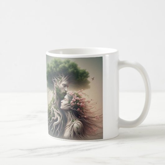fusão homem e natureza kaffeetasse (Rechts)