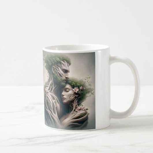 fusão homem e natureza kaffeetasse (Rechts)