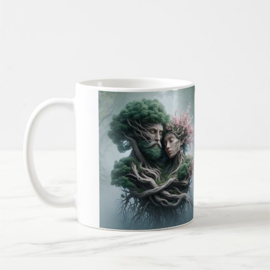 fusão homem e natureza kaffeetasse (Links)